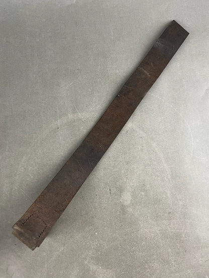 WW1 Tysk Afskåret Kampbælte fra 1917. Godt stemplet. Original.