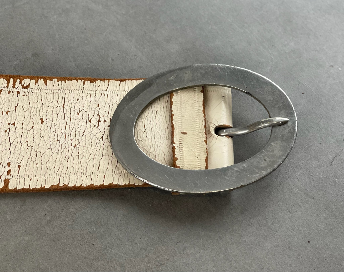 WW2 Tysk Allgemeine-SS Fanebærer bælte til fanen. Efterkrigs.