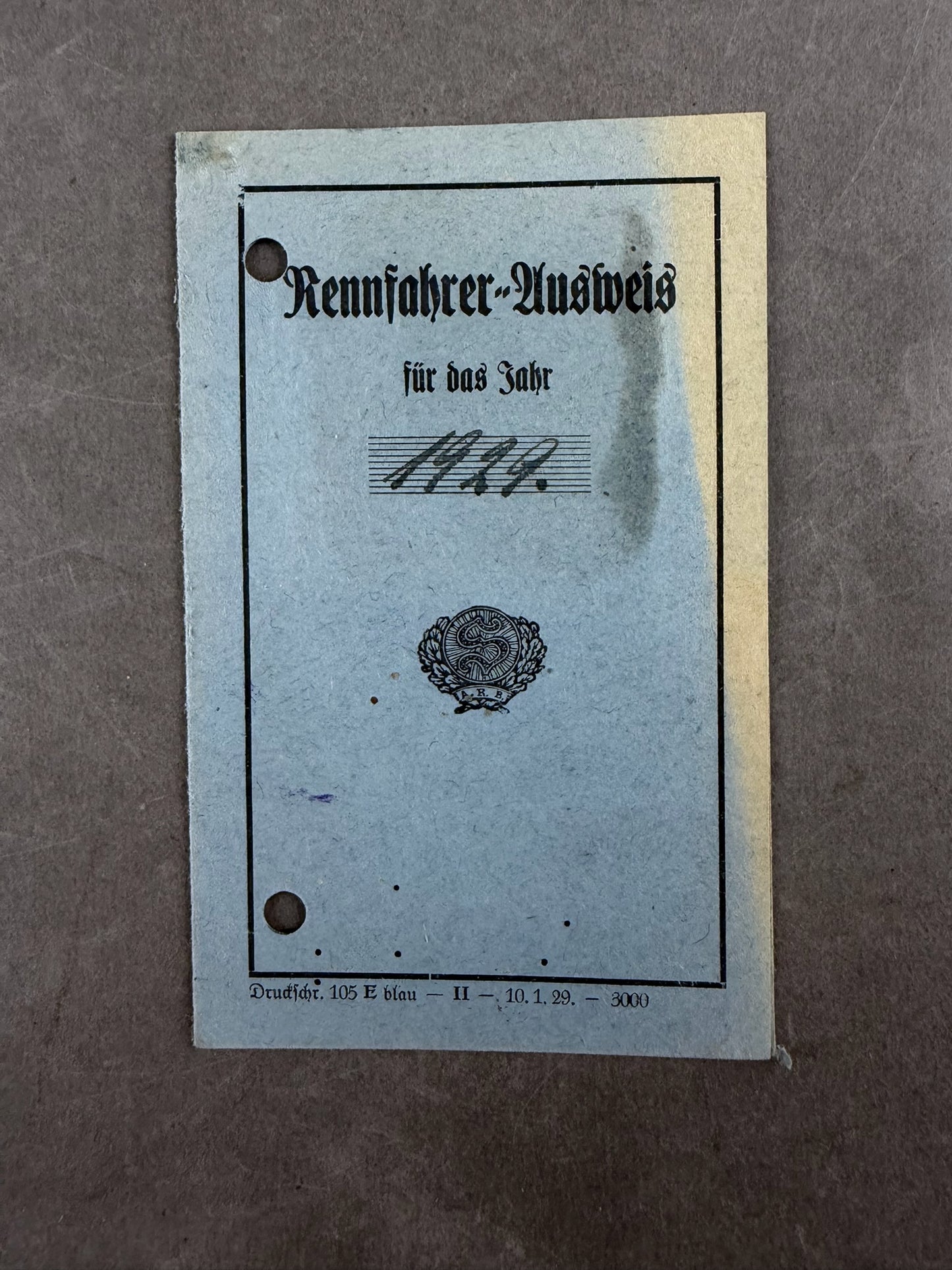 WW1/WW2 Tysk Lot fra samme mand. Original.