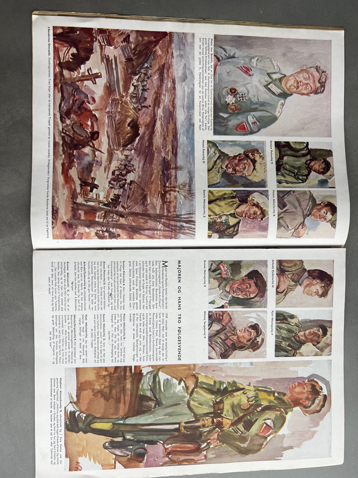 WW2 Tysk/Dansk Signal Blad. Original.