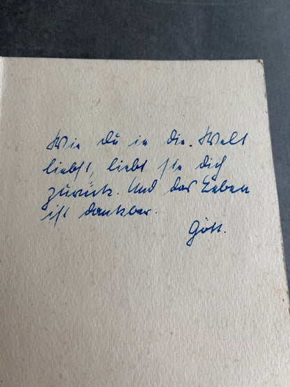 WW2 Tysk RAD Lykønskningskort. Original