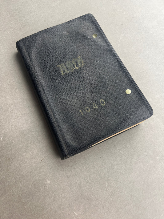 WW2 Tysk NSLB (NS-Lehrerbundes)Lommekalender fra 1940. Original.