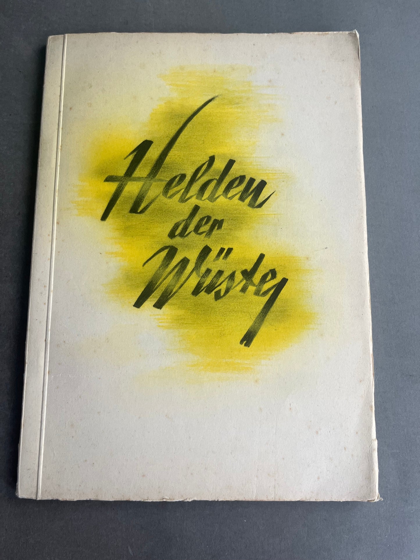 WW2 Tysk Bog om Afrikakorpset. Gode billeder i farve. Original.