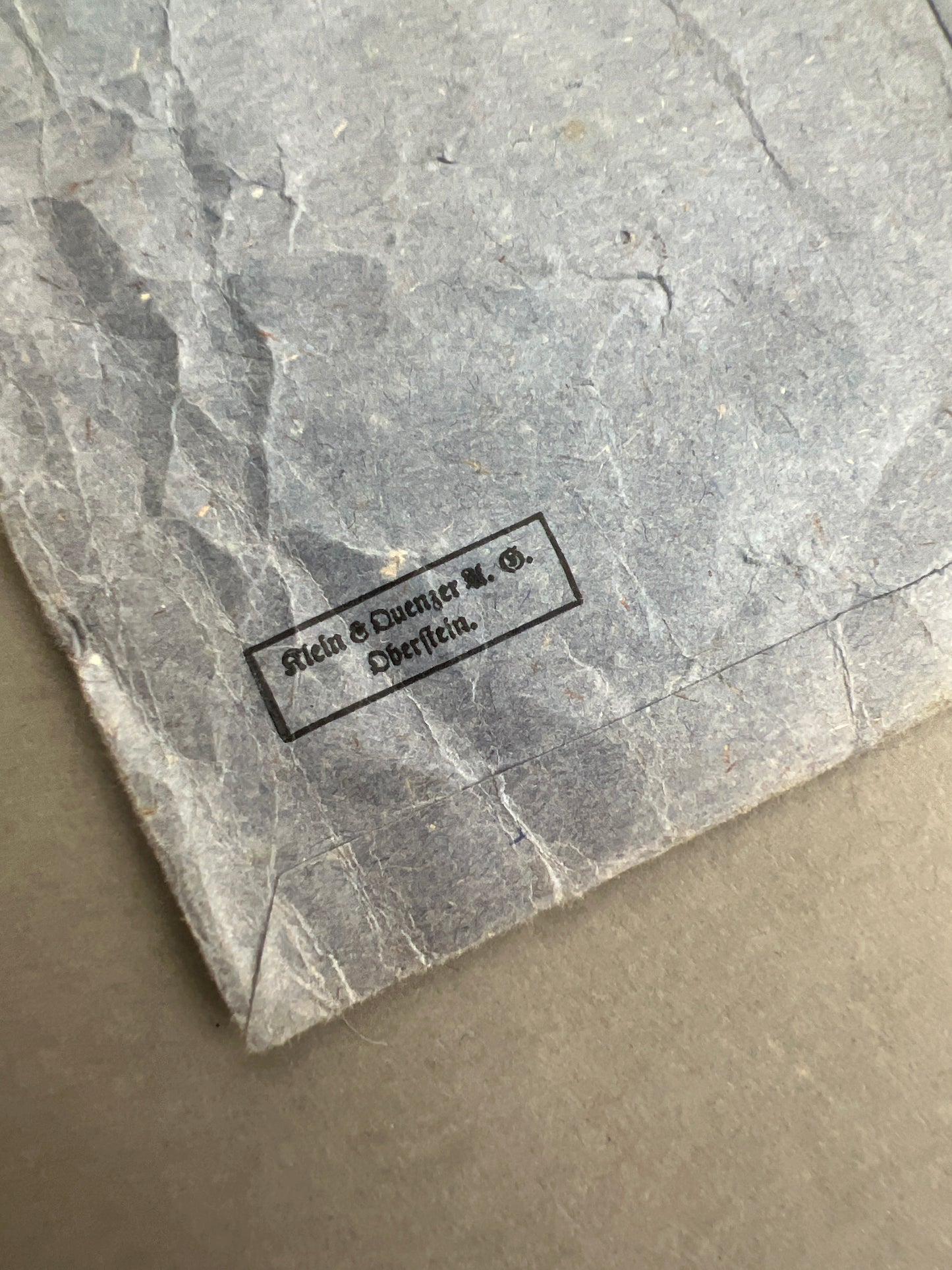 WW2 Tysk Jernkors 2. Klasse Tildelingspose. Fremstiller "Klein & Quenzer". Original.