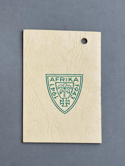 WW2 Amerikansk lille hæfte om Afrika Korpset. Lavet efter krigen.