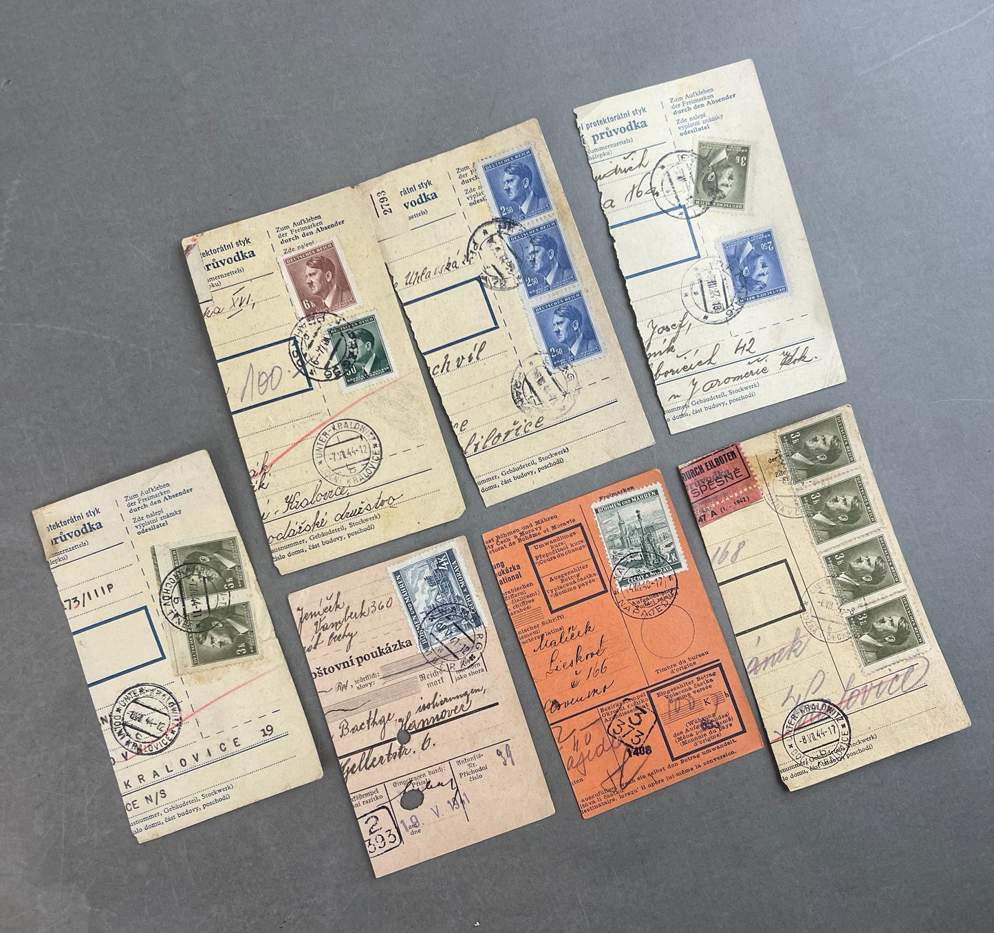 WW2 Tysk Frimærke Lot. Original.