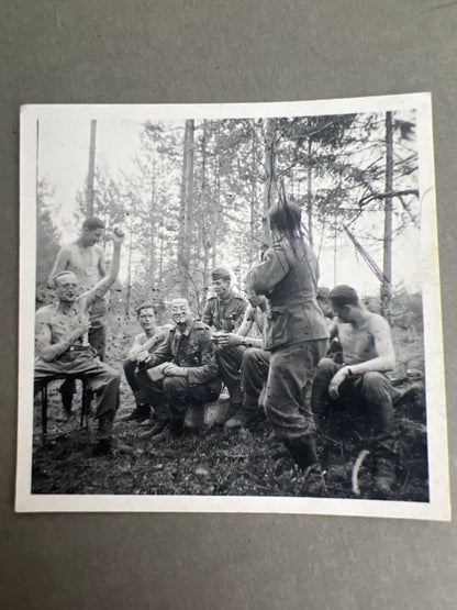 WW2 Tysk Wehrmacht Front Foto. Original.