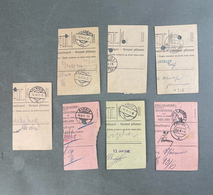 WW2 Tysk Frimærke Lot. Original.