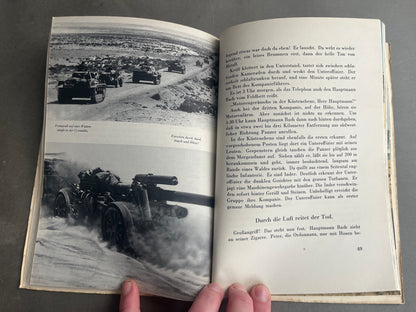 WW2 Tysk Bog om Afrikakorpset. Gode billeder i farve. Original.