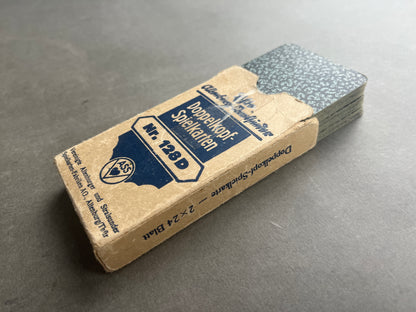 WW2 Tysk Heer Udleveret Spillekort. Original.