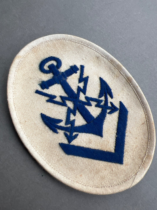 WW2 Tysk Kriegsmarine Specialist Ærmemærke. Med fremstiller. Original.