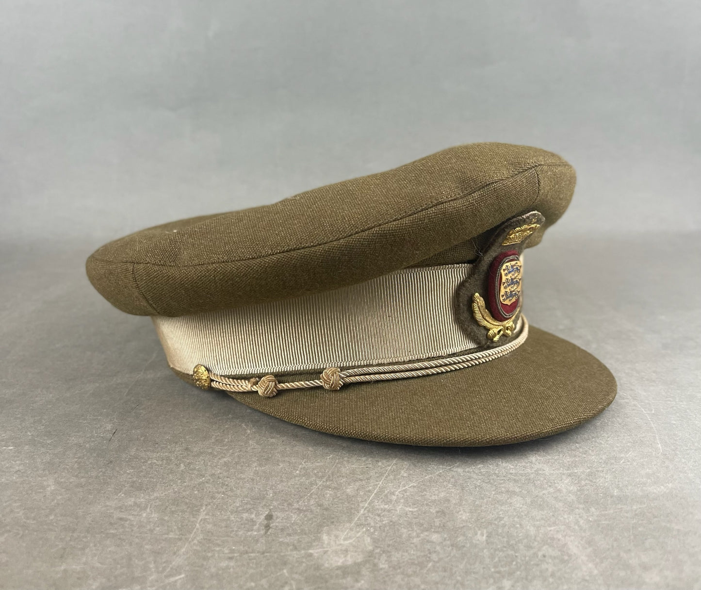 Ældre Dansk Militær Kasket. Original.