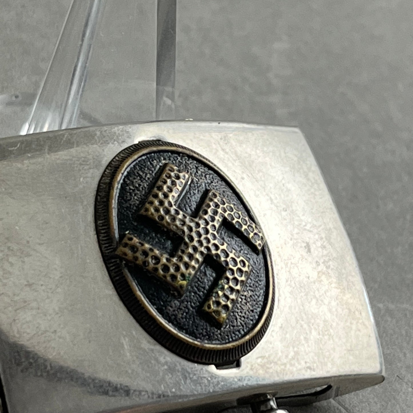 WW2 Tysk Tidlig NSDAP Sympatisør Bæltespænde. Original.