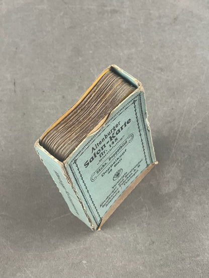 WW2 Tysk Heer Udleveret Spillekort. Original.
