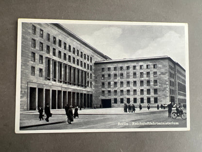 WW2 Tysk Postkort. "Reichsluftfahrtministerium". Original.