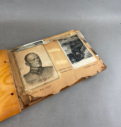 WW2 Amerikansk "Veteran-Album". Interessant. Original.