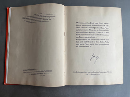 WW2 Tysk “Adolf Hitler” Cigaretten Album. Komplet med alle billeder! Original.