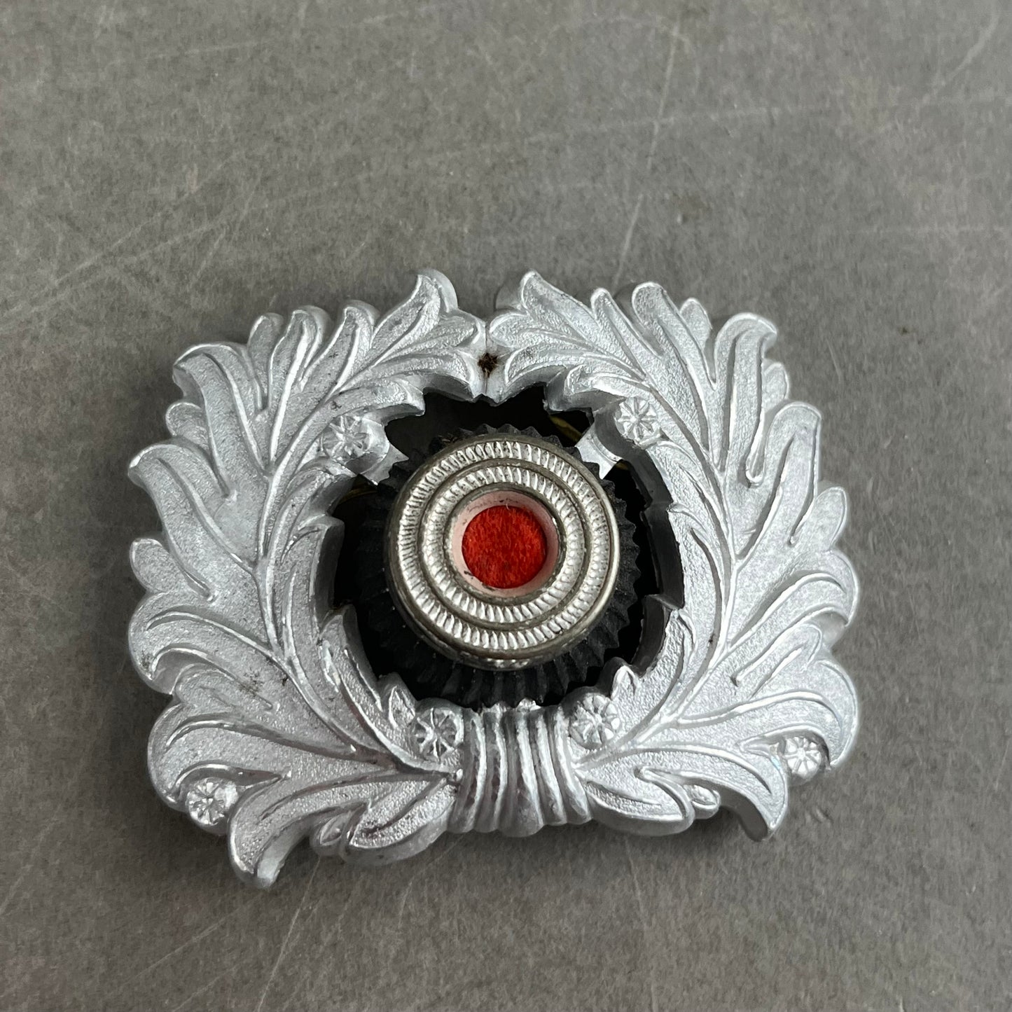 WW2 Tysk Zolldienst Kasket Egeløv og Korkade. Original.
