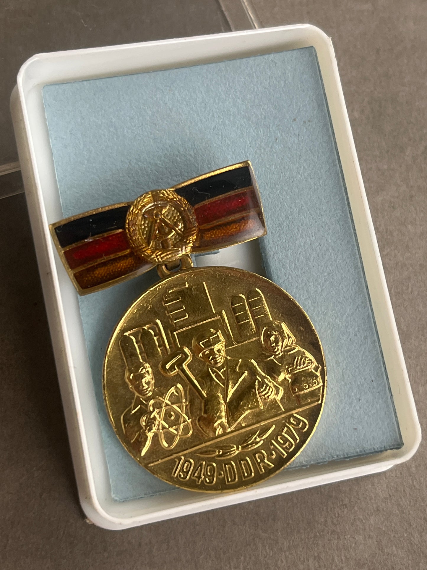 Østtysk DDR Medalje. Original.
