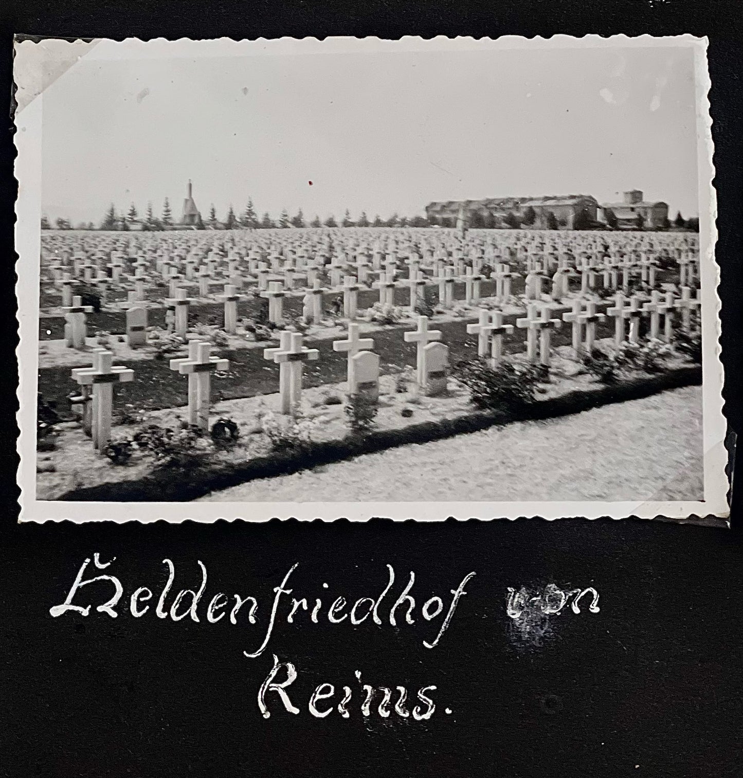 WW2 Tysk Wehrmacht Fotoalbum 1940'erne. MANGE(!) gode billeder fra felttoget i Frankrig. Original.