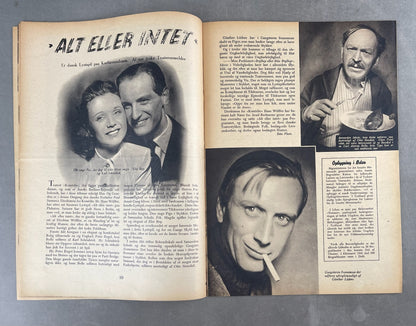 WW2 Dansk Nazistisk "Den Tyske Ugerevy" Blad. Udgivelsen med Schalburg. Original.