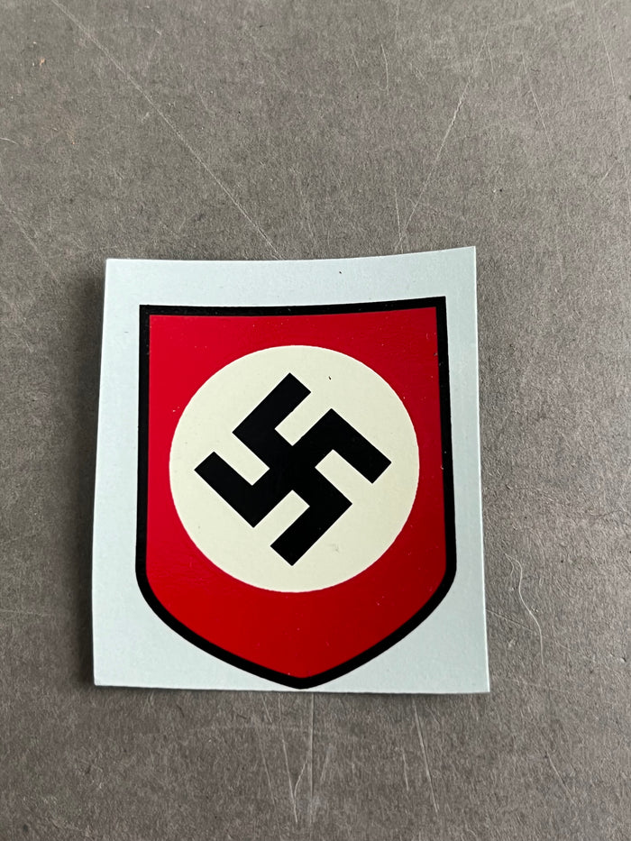 WW2 Tysk Hjelm Dekal. Kopi.