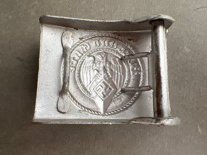 WW2 Tysk HJ Bæltespænde. Efter vores mening efterkrigs.