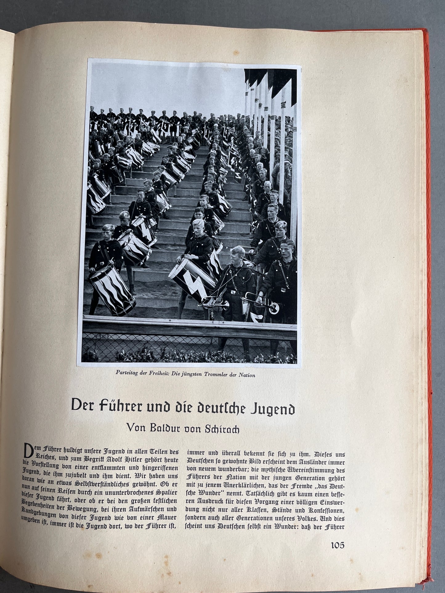 WW2 Tysk “Adolf Hitler” Cigaretten Album. Komplet med alle billeder! Original.