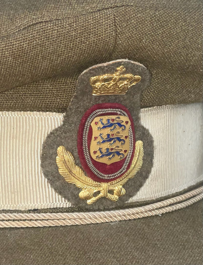 Ældre Dansk Militær Kasket. Original.