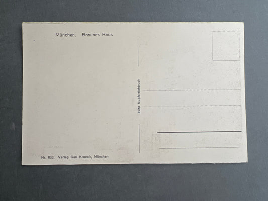 WW2 Tysk Postkort. Original.