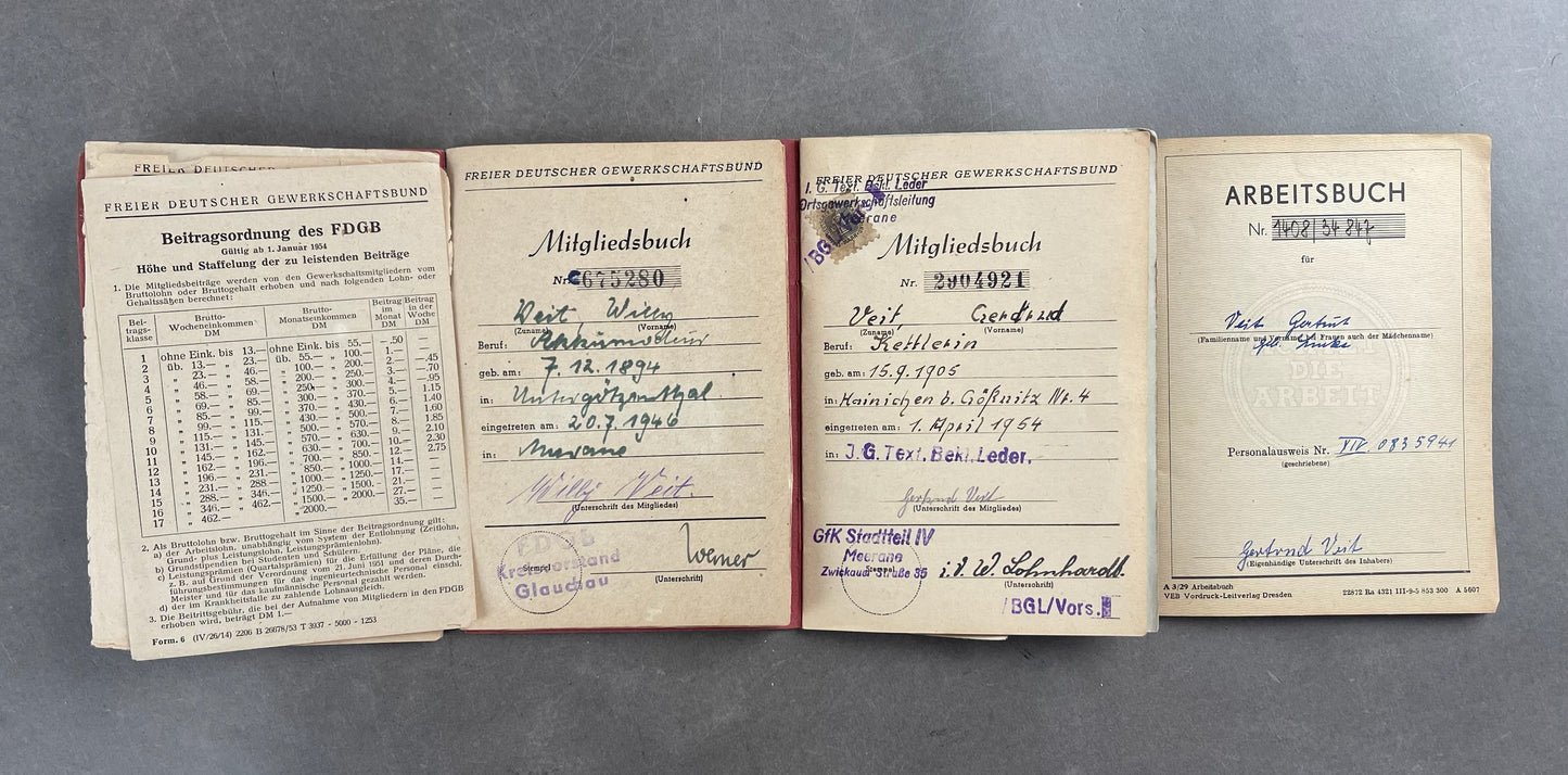 Østtysk DDR Blandet Lot. Original.