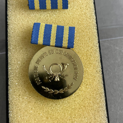 Østtysk DDR Medalje. I æske. Original.