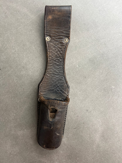 WW2 Tysk K98 Bajonet Frø i Brun. Med fremstiller. Original.