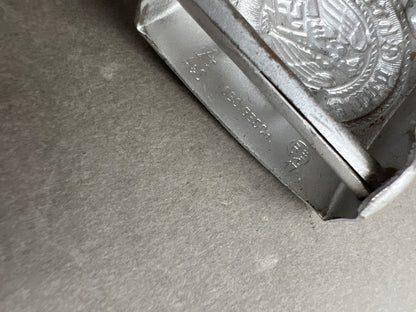 WW2 Tysk HJ Bæltespænde. Efter vores mening efterkrigs.