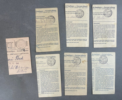 WW2 Tysk Frimærke Lot. Original.