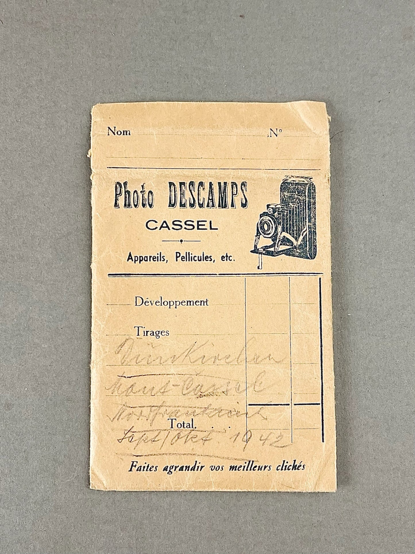 WW2 Tyk Lot af Foto-negativer. Flere gode billeder. Original.