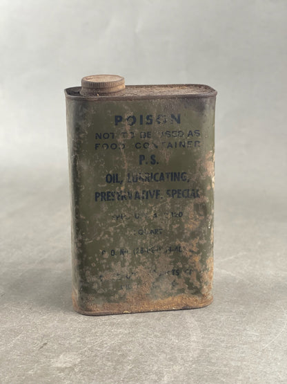 WW2 Amerikansk Oliebeholder. Original.