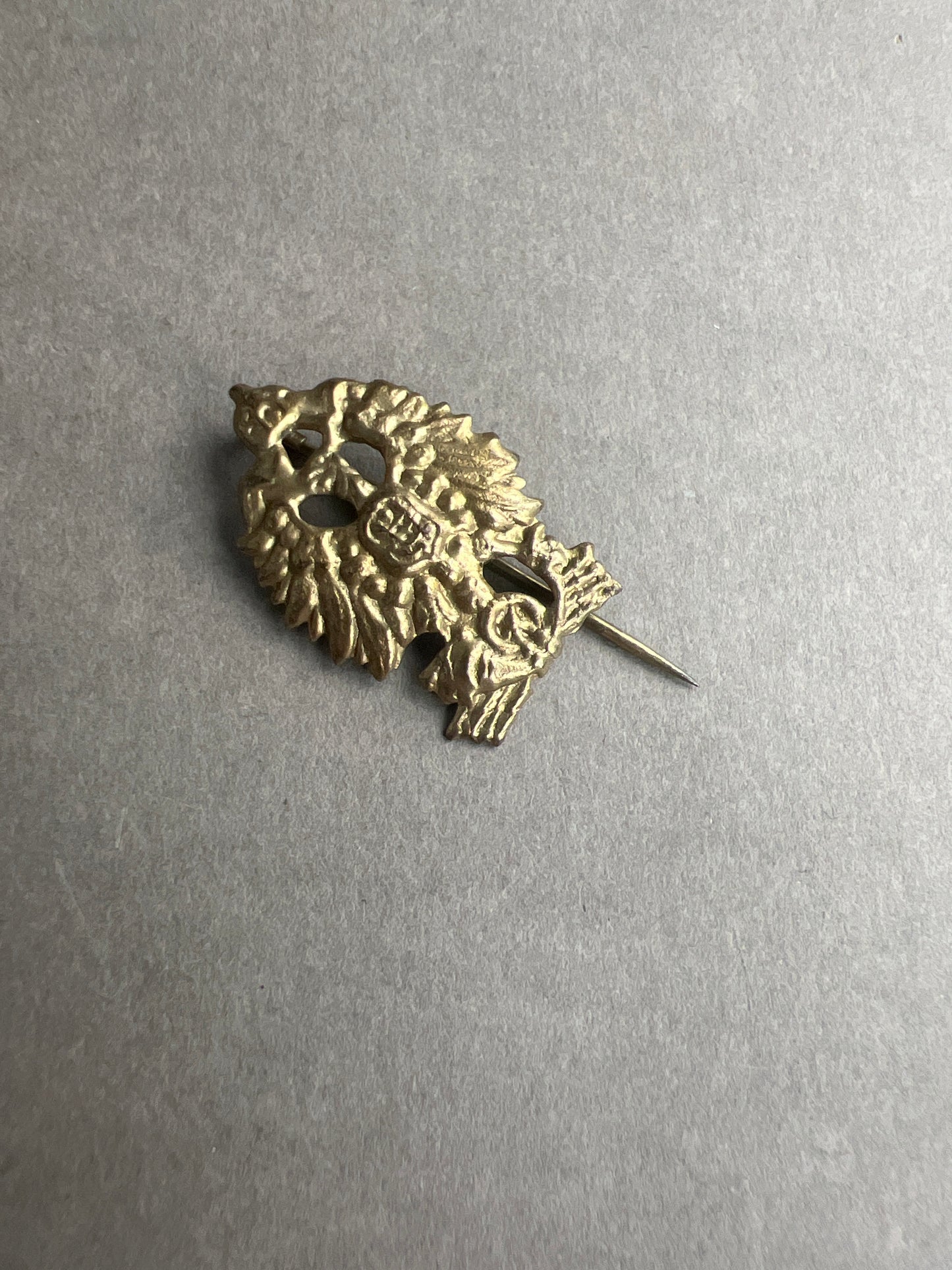 WW1 Tysk/Preussisk Ørn på nål. Original.