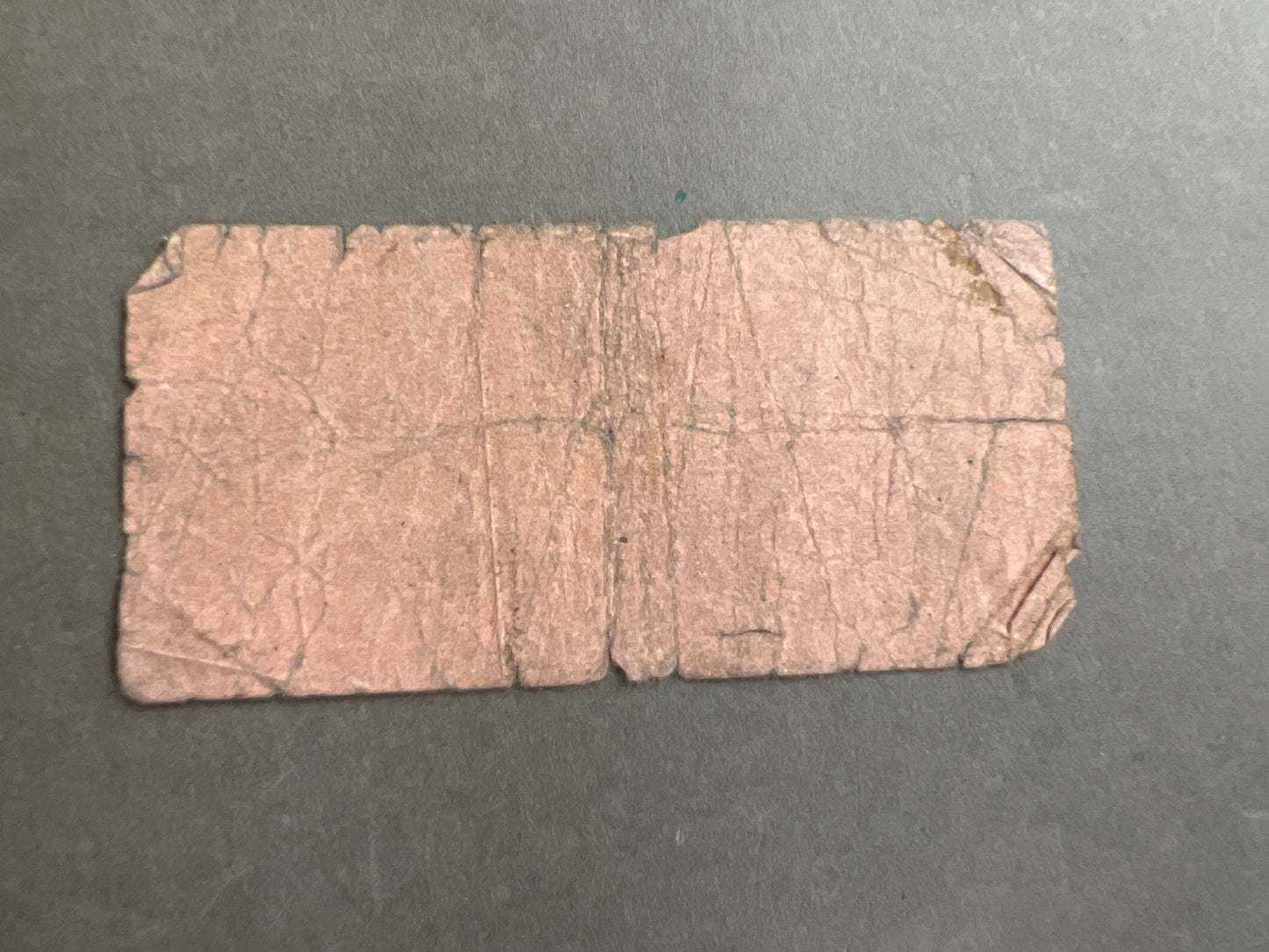 WW2 Tysk "10 Reichspfennig" Krigsfangelejr Pengeseddel. Original.