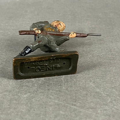 WW2 Tysk Lineol Legetøjssoldat. Original.