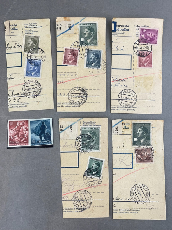 WW2 Tysk Frimærke Lot. Original.