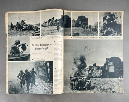 WW2 Tysk Signal Blad. Original.