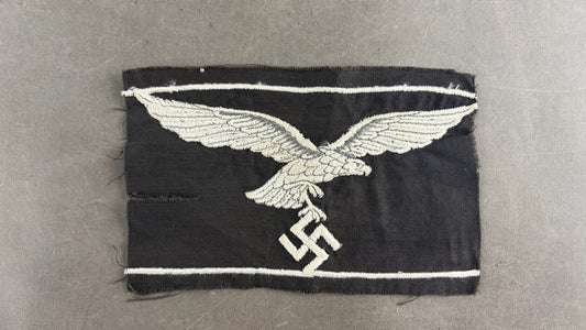 WW2 Tysk Luftwaffe udklip fra en Bil-Vimpel. Original.
