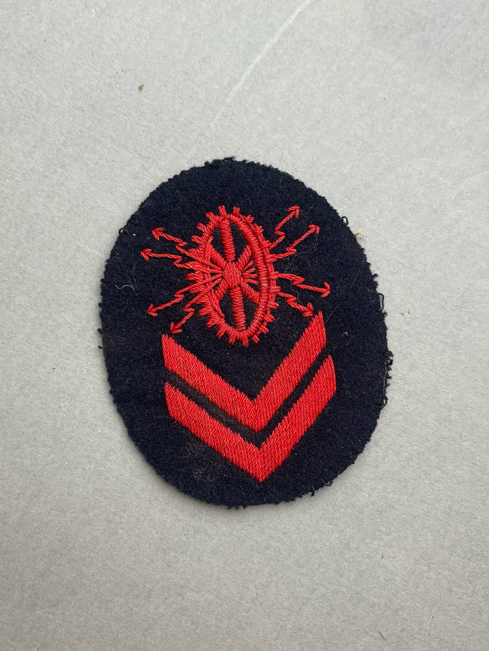 WW2 Tysk Kriegsmarine Specialist Ærmemærke. Med fremstiller stempel. Original.