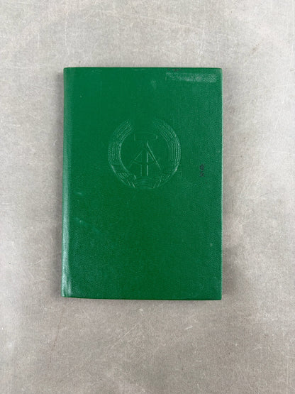 Østtysk DDR Lot af "Medlemsbøger". Original.