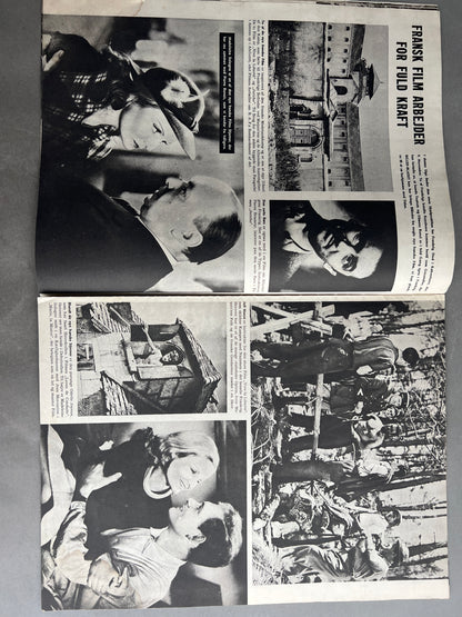 WW2 Dansk Billedbladet fra 1945 med Frits Clausen i Frøslev Lejren. Original.