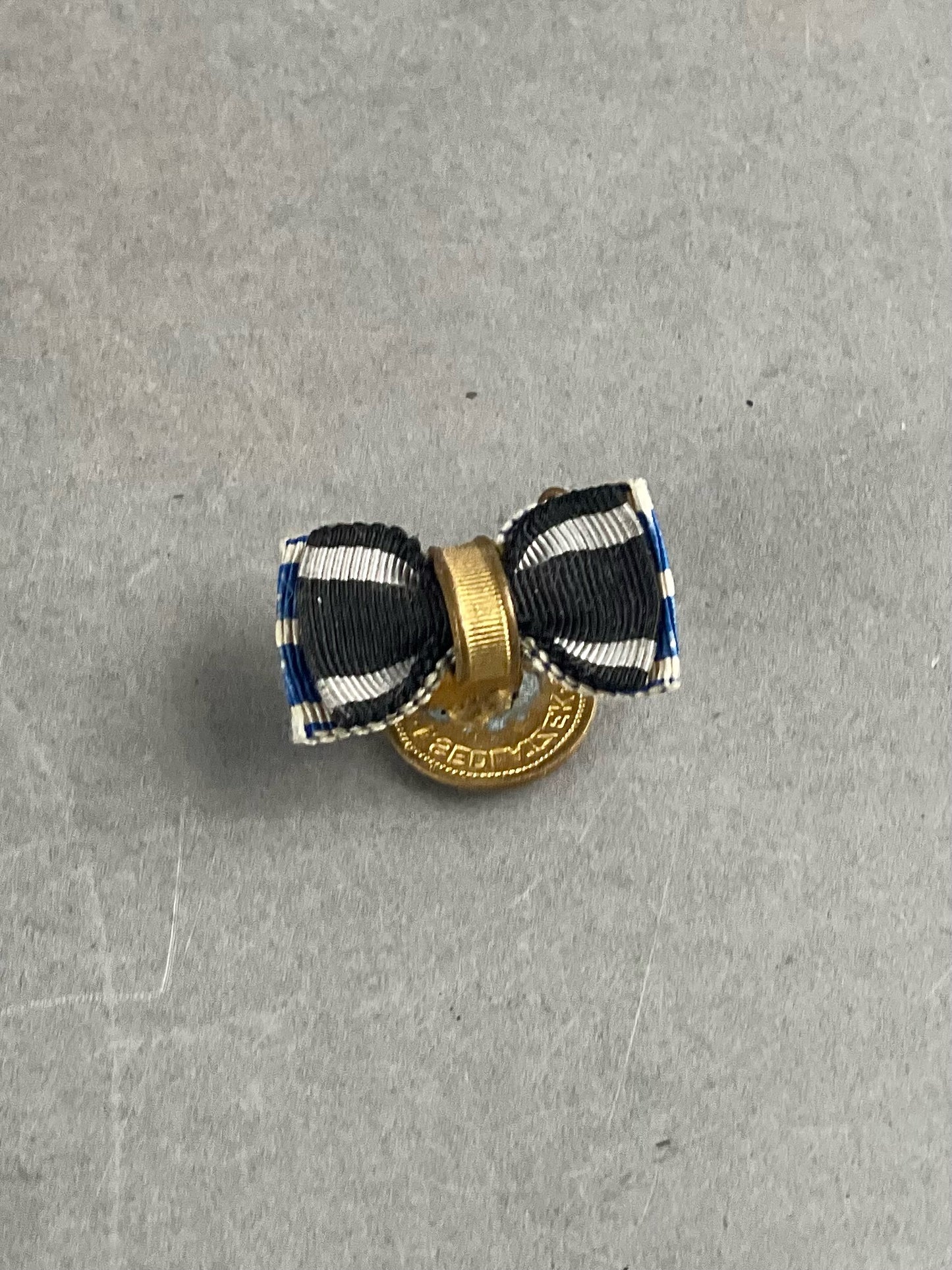 WW1 Tysk Knaphul Sløjfespange. Original.