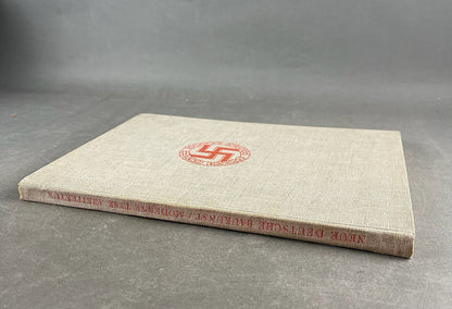 WW2 Dansk/Tysk DNSAP/NSDAP bog "Moderne tysk arkitektur/Neue Deutsche Baukunst". Original.