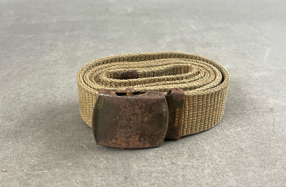 WW1/WW2 Amerikansk Webbing bælte. Original.