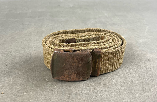 WW1/WW2 Amerikansk Webbing bælte. Original.